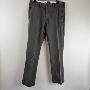 Gap Khakis Mens Pants 33/32 Greenish Khakis Straight Fit